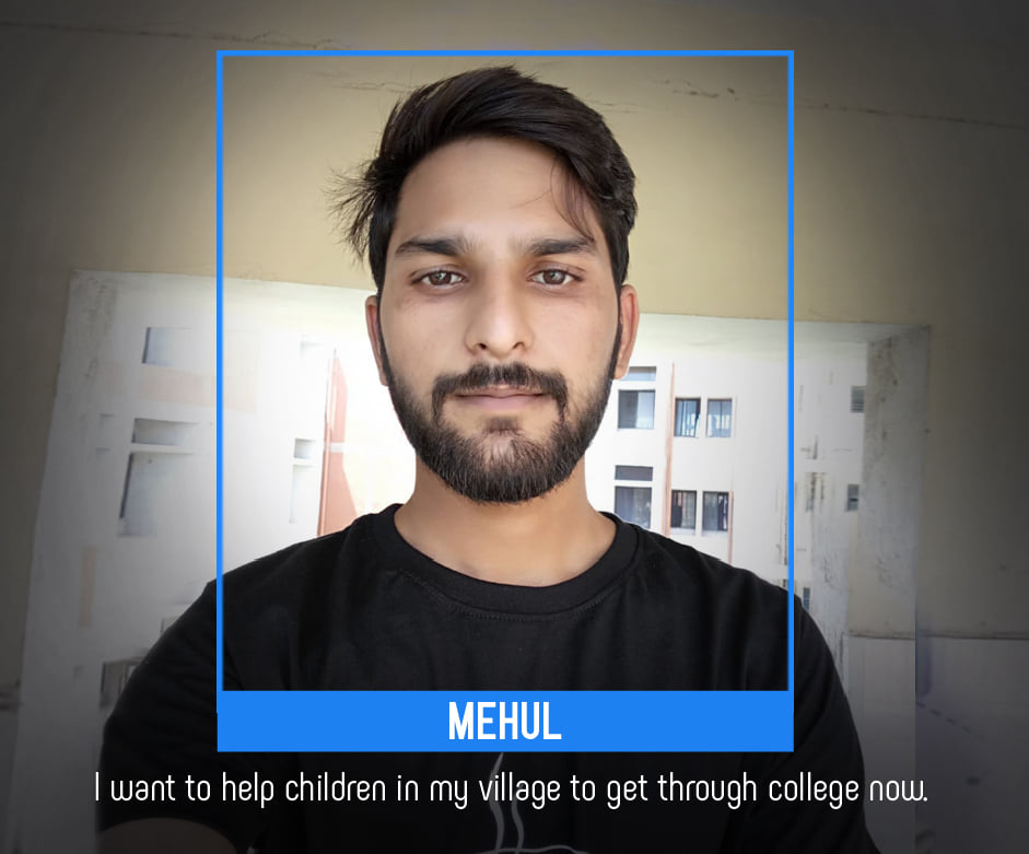 Mehul dreamt it and did it - The story of a boy from the village of UP who made all the right decisions for himself.