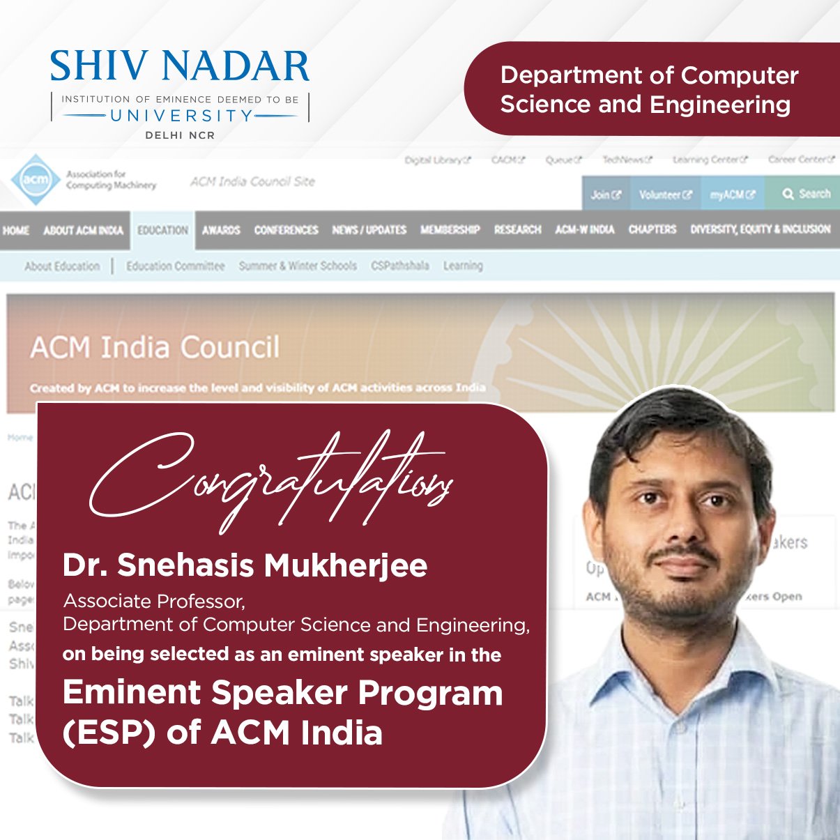 Unlocking New Potentials With An Eminent Speaker at ACM